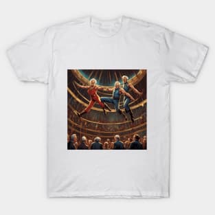 Pensioners as trapeze Artists T-Shirt